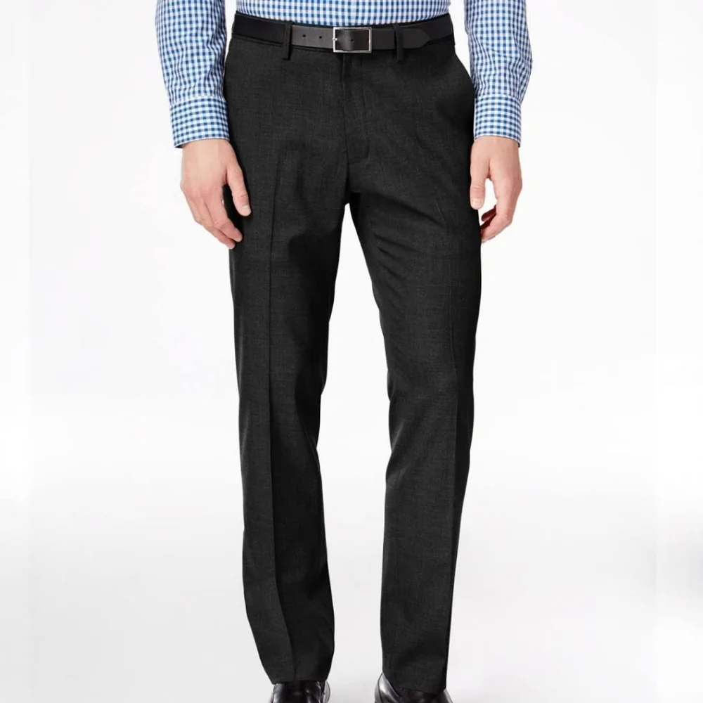 Kenneth Cole Flex‎ Slim Fit Solid Performance Dress Pants Men's 40x30 NWT